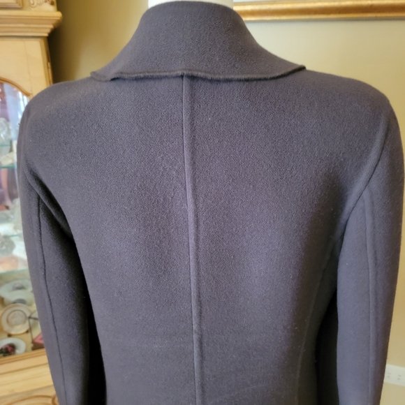 GIORGIO ARMANI WOOL/CASHMERE DOUBLE-BREAST BLAZER - Picture 10 of 16